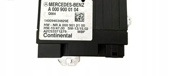 Mercedes-Benz B W246 W242 Fuel injection pump control unit/module A0009000104
