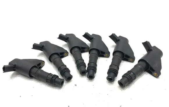 Peugeot 407 High voltage ignition coil 9663278480