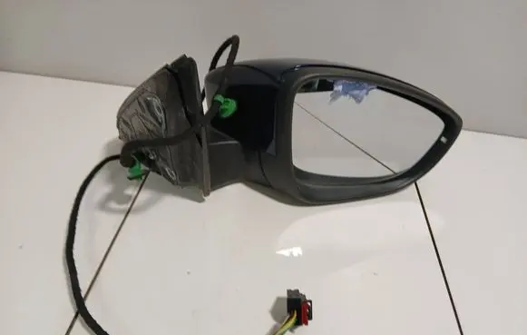 Volkswagen PASSAT B7 Front door electric wing mirror E1012522