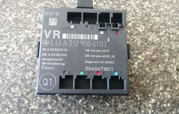 Mercedes-Benz E W212 Door control unit/module A2129004102