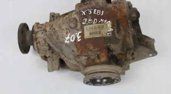 BMW X3 E83 Rear axle beam with reductor 7535119