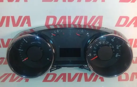 Peugeot 3008 II Speedometer (instrument cluster) 9666625880 00636223 69189-760U