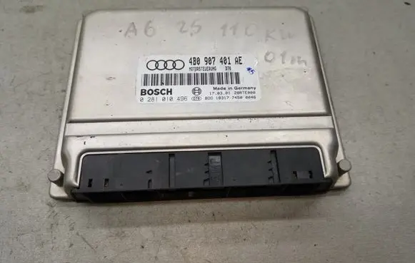 Audi A6 S6 C5 4B Engine control unit/module 4B0907401AE 0281010496