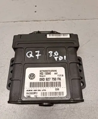 Audi Q7 4L Gearbox control unit/module 09D927750FK H52S0940 MKDB006731