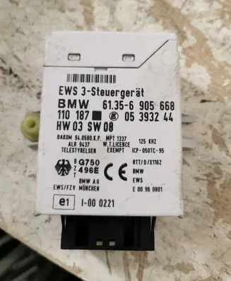BMW 3 E46 Immobilizer control unit/module 61356905668