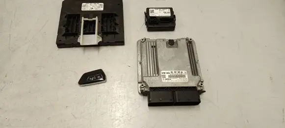 Skoda Octavia Mk4 Engine ECU kit and lock set 05l907309aa 5wb907530h 5wa937086ba