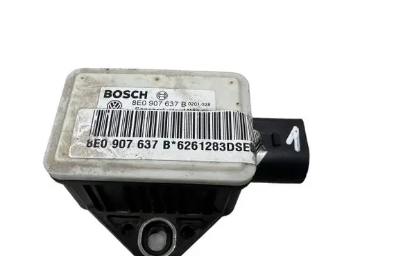 Audi A6 S6 C6 4F ESP acceleration yaw rate sensor 8E0907637B 6261283DSE