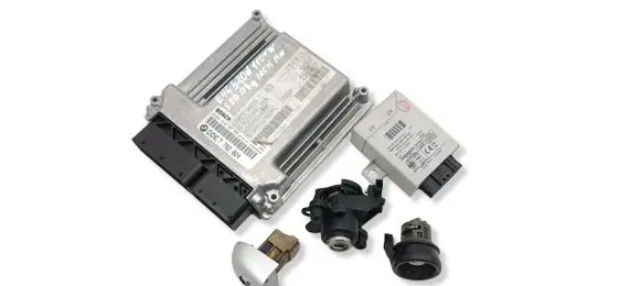 BMW 3 E46 Engine ECU kit and lock set 0281010565 61356905667 6905667