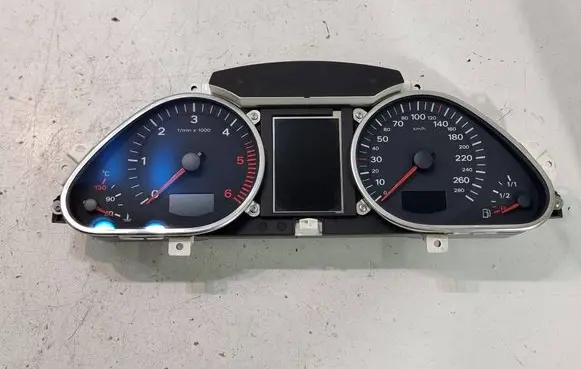 Audi A6 S6 C6 4F Speedometer (instrument cluster) 