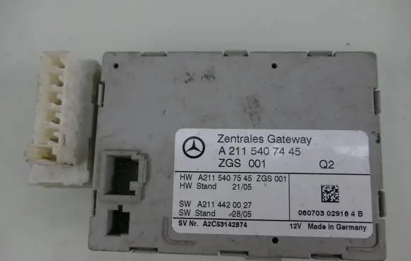 Mercedes-Benz E W211 Gateway control module A2115407445