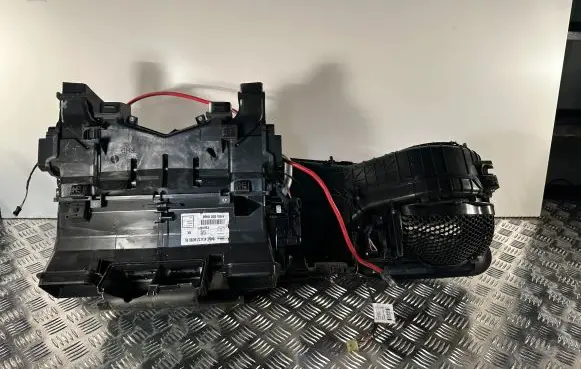 Interior heater climate box assembly