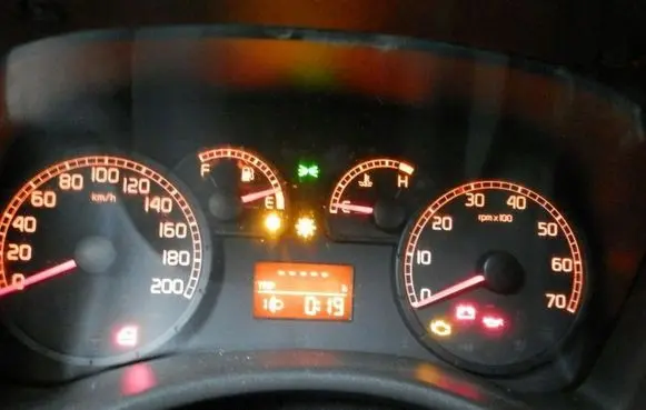 Fiat Punto (188) Speedometer (instrument cluster) 46833366