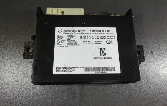 Mercedes-Benz A W177 Bluetooth control unit module A2479002209