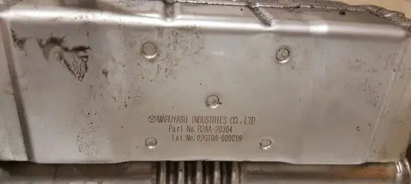 Mazda 6 EGR valve cooler R2AA20304 02G10A000019