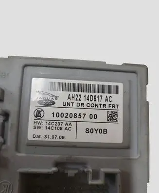 Jaguar XF X250 Door control unit/module 1002085700 AH2214D617AC