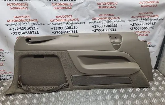 Audi Q7 4L Trunk/boot side trim panel 4L0863879