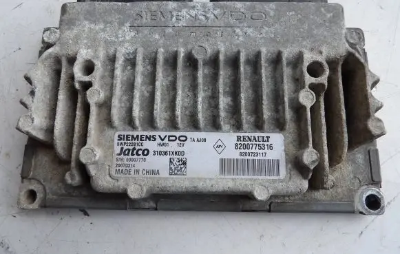 Renault Laguna III Gearbox control unit/module 8200775316 5WP22281CC 310361XK0D
