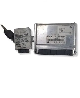 BMW 3 E46 Engine ECU kit and lock set 2249970 61354100190