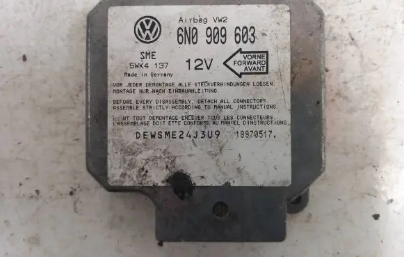 Volkswagen Sharan Airbag control unit/module 6N0909603 18970517 5WK4137