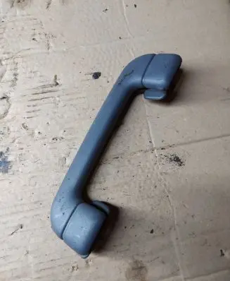 Front interior roof grab handle