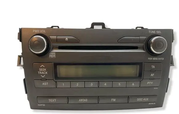Toyota Corolla E140 E150 Radio/CD/DVD/GPS head unit 8612002B80 W53845 CQJS7079G