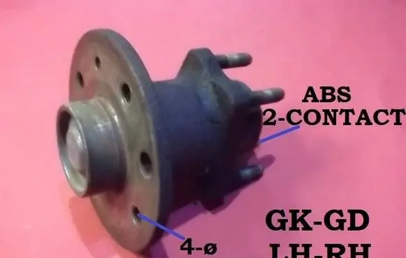 Opel Astra G Rear wheel hub SKF6TRW