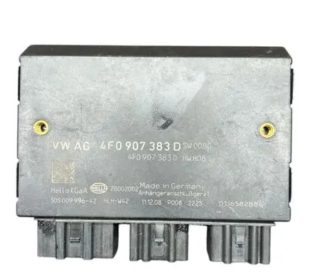 Audi A6 S6 C6 4F Tow bar trailer control unit/module 4F0907383D 5DS00999642