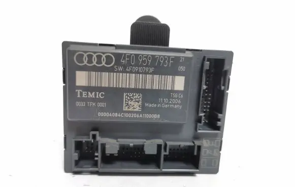 Audi A6 S6 C6 4F Door control unit/module 4F0959793F 4F0910793F