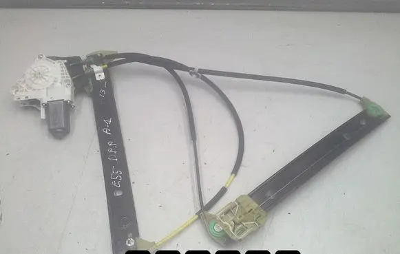 Front door window regulator with motor