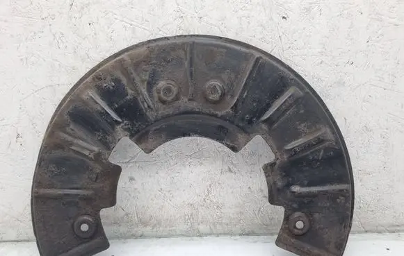 Volkswagen Touareg I Front brake disc dust cover plate 7L0615311