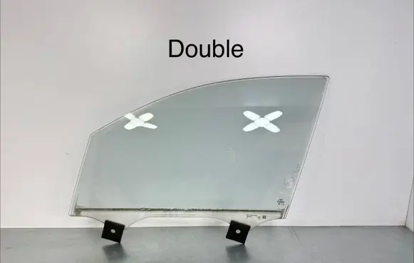 Audi Q7 4M Front door window glass four-door 4M0845021A