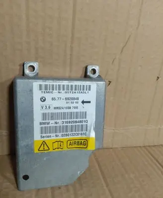 BMW 5 E39 Airbag control unit/module 6920828 65776920848 010202