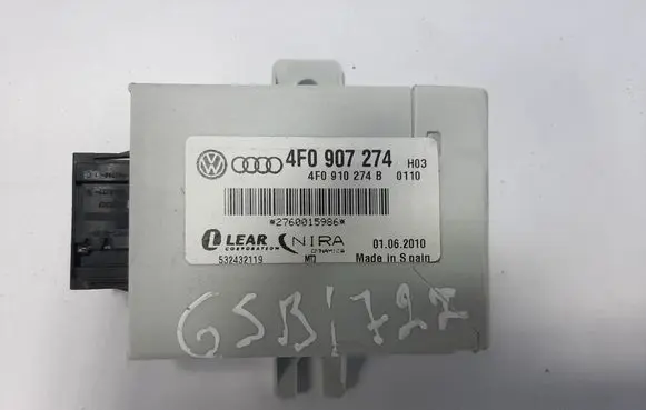 Audi A6 S6 C6 4F Tire pressure control unit 4F0907274