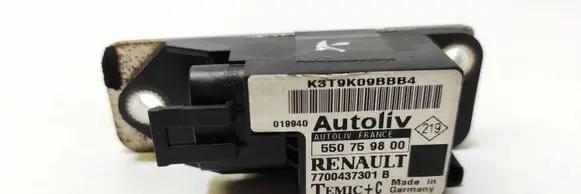 Renault Scenic I Airbag deployment crash/impact sensor 7700437301B 550759800