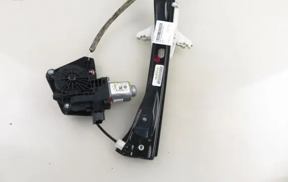 Volkswagen Jetta VI Rear door window regulator with motor 5C6839461D 6R0959811M