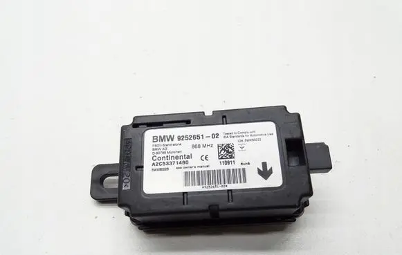 BMW 1 F20 F21 Other control units/modules 9252651