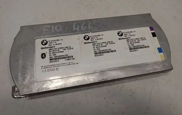 BMW 5 F10 F11 Phone control unit/module 84109231090 84109231092