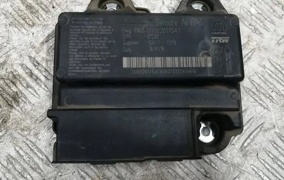 Fiat Tipo Airbag control unit/module 00052017547 01228 93977D219
