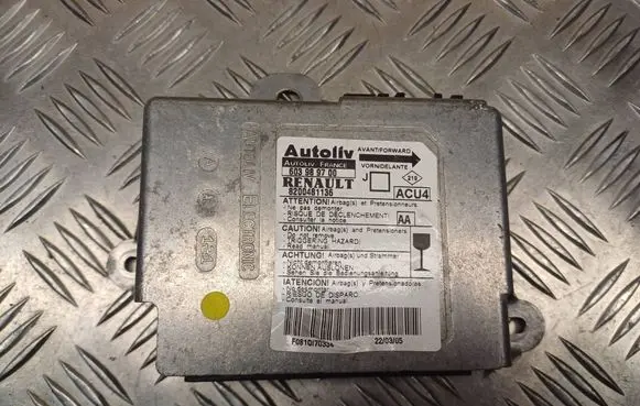 Renault Scenic II - Grand scenic II Airbag control unit/module 8200481136 603989700