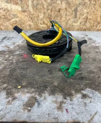 Mercedes-Benz C W203 Airbag slip ring squib (SRS ring) 0025421918