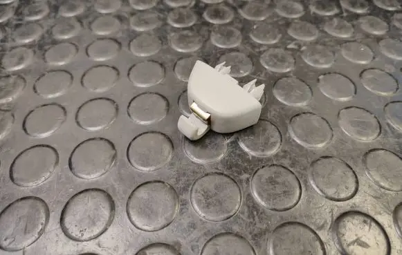 Sun visor clip/hook/bracket
