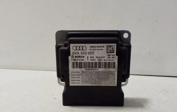 Audi A1 Airbag control unit/module 8XA959655 0285012203
