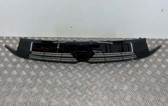 Opel Corsa F Front bumper upper radiator grill 9850366080