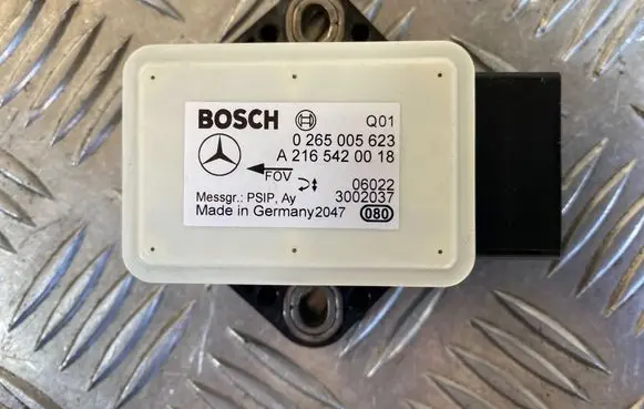 Mercedes-Benz A W169 ESP acceleration yaw rate sensor A2165420018 0265005623 3002037