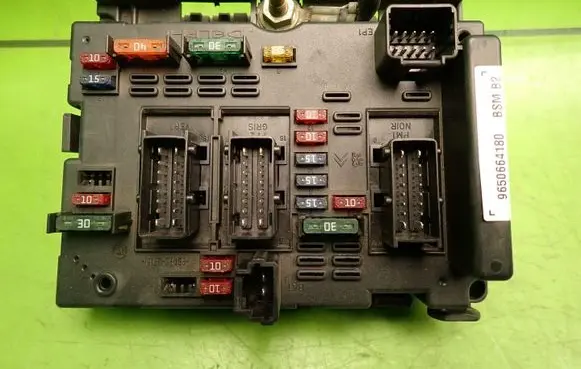Peugeot 206 BSM Control unit 965066418040807909