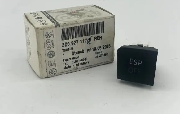 Volkswagen PASSAT B6 ESP (stability program) switch 3C0927117B
