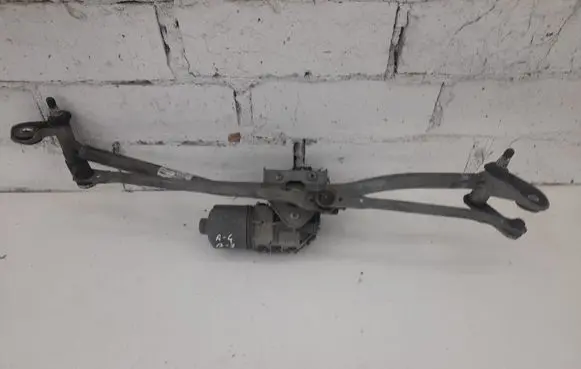 Audi A4 S4 B7 8E 8H Front wiper linkage and motor 8E1955119 8E1955023E