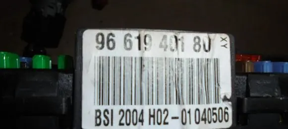 Peugeot 407 Fuse module 9660942580