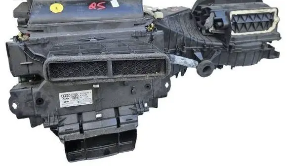Interior heater climate box assembly
