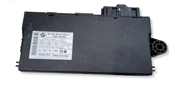 BMW 3 E92 E93 Comfort/convenience module 9147226 5WK49513YBR